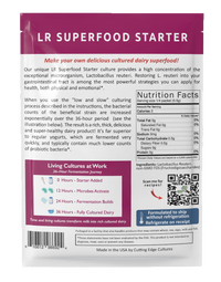 Thumbnail for Cutting Edge Cultures |  LR Superfood Starter (to make L. Reuteri fermented dairy)