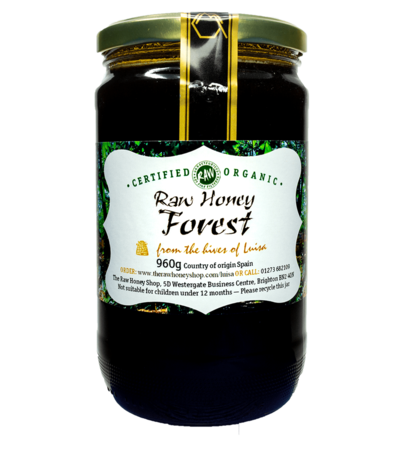 Luisa - Forest Honey - 960g (Raw, Organic) (Coarse-filtered, Unpasteurised, and Enzyme-rich)