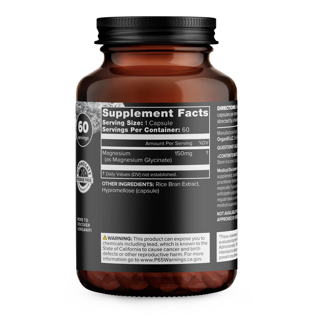 Organifi - Magnesium Glycinate 150 mg