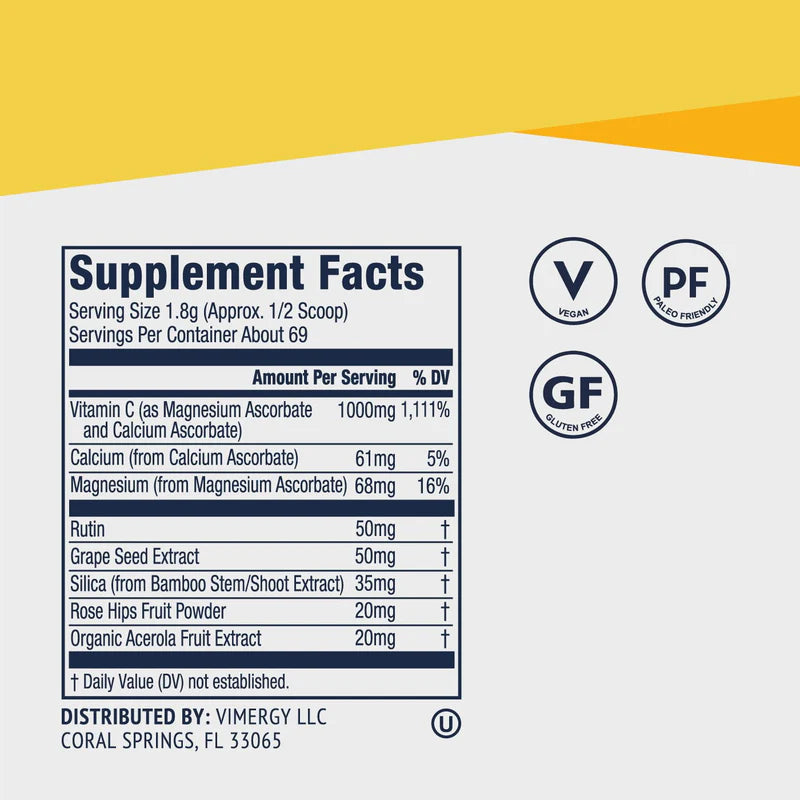 Vimergy - Micro-C Immune Powder 125g (Trial Size)