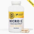 Vimergy Herbs - Micro-C (Vitamin C enchanced with Rose-hips and Grape Seed Extract) 300caps