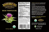 Thumbnail for Andreas Seed Oils - Organic Cold-Pressed Milk Thistle Seed Oil (100ml/3.4floz)