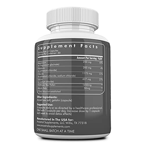 Ancestral Supplements - Ancestral Minerals (180 capsules / 756mg)