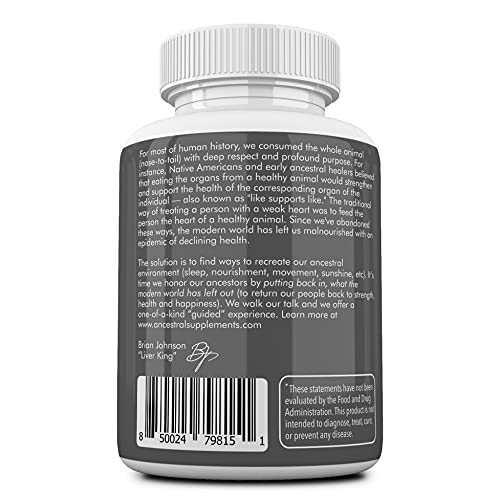 Ancestral Supplements - Ancestral Minerals (180 capsules / 756mg)