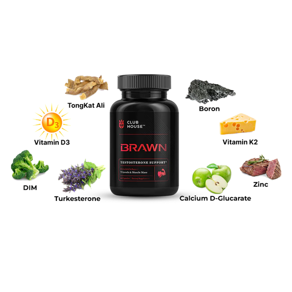 Clubhouse - BRAWN Formula for Men (60 capsules)