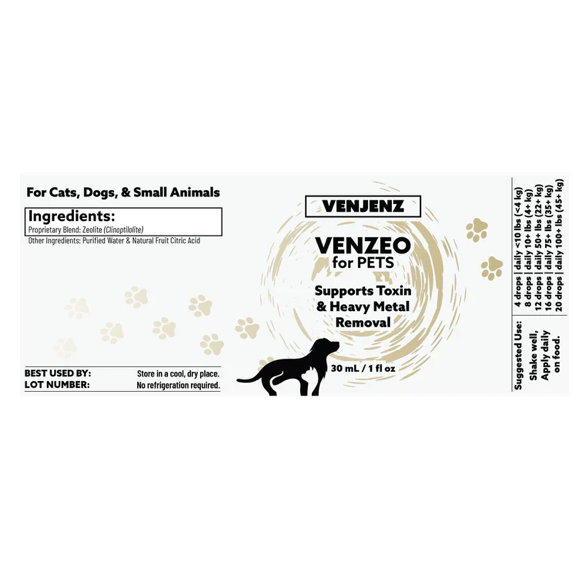 Venjenz - VENZEO for Pets | Detox