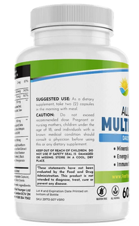 Thumbnail for Feel Younger - All in One Multivitamin + Mineral Formula 60caps