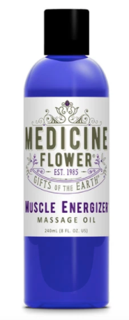 Medicine Flower Muscle Energizer™ Massage Oil 8oz 240ml