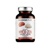 Thumbnail for Organic Myco-Zen Mushroom 60 Caps 400mg (Mushrooms 4 Life)