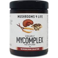 Organic MyComplex Mushroom Powder 60g (Mushrooms 4 Life)