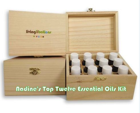 Living Libations - Nadine's Top Twelve Essential Oil Kit