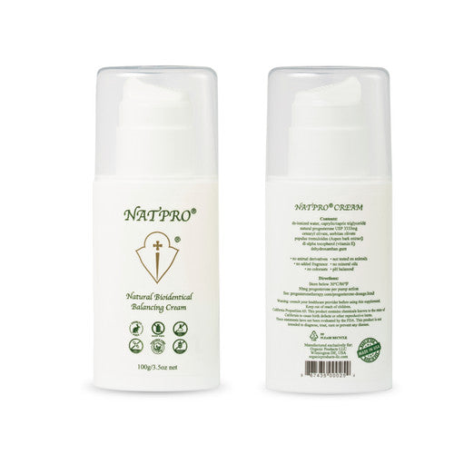 Natpro® Natural Organic Cream (100g Pump)