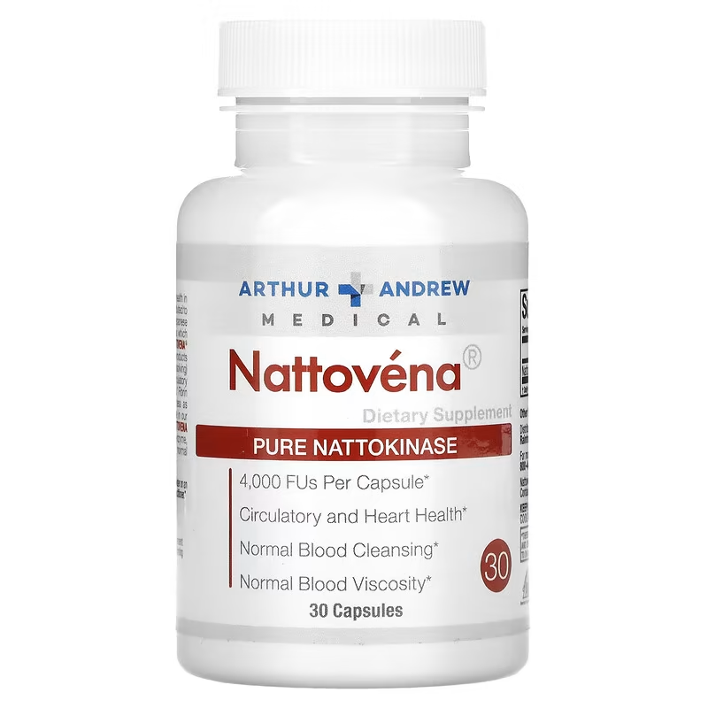 Nattovena 30caps (Arthur Andrew Medical) (Nattokinase supplement)