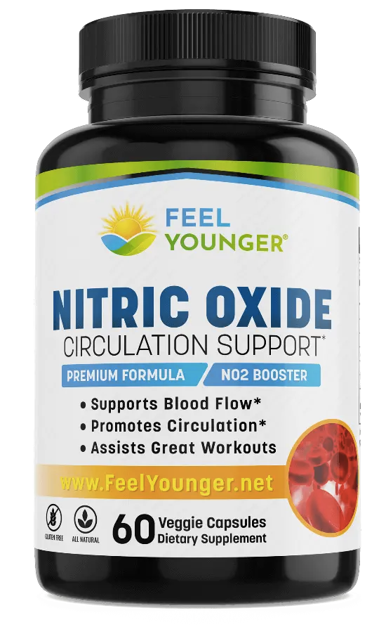 Feel Younger - Nitric Oxide Circulation Support Formula 60caps