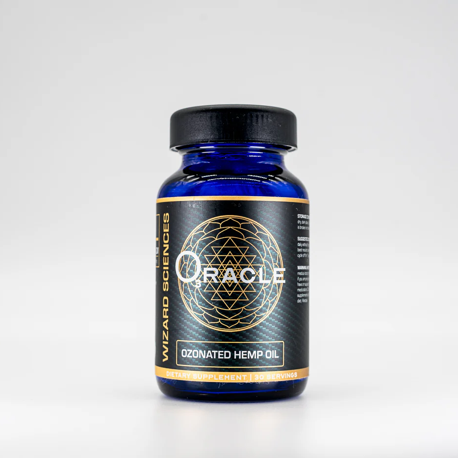 Wizard Sciences - O₃RACLE Ozonated Hemp Oil (60caps)