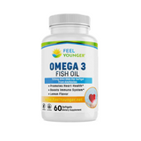 Thumbnail for Feel Younger® - Omega-3 Fish Oil (60 Softgels)