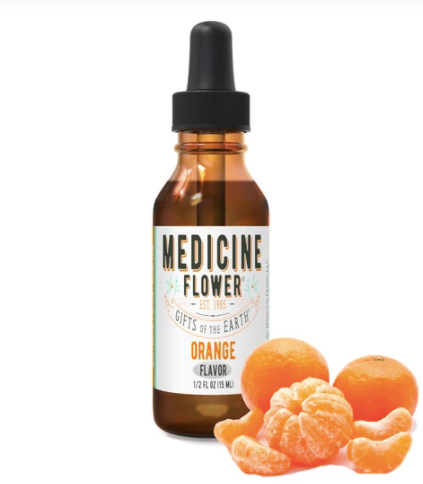 Medicine Flower Silver Line - Orange Flavor 1/2oz