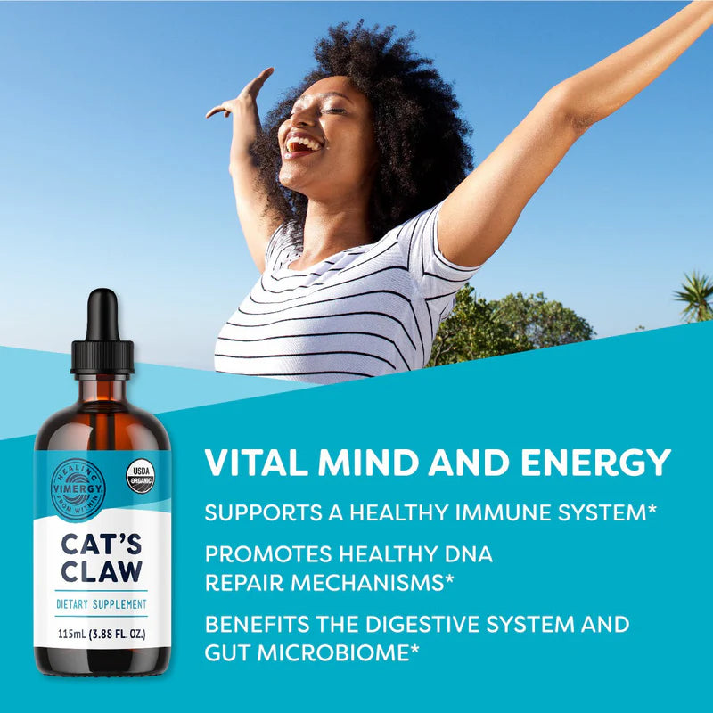 Vimergy Herbs - Cats Claw 10:1 60ml (Trial Size)
