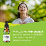 Thumbnail for Vimergy Herbs - Organic Lemon Balm 10:1 30ml