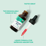 Thumbnail for Vimergy Herbs - Liquid B12 (30ml)