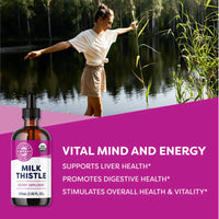 Thumbnail for Vimergy Herbs - Milk Thistle 115ml