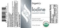 Thumbnail for Organixx Iodine 1fl oz