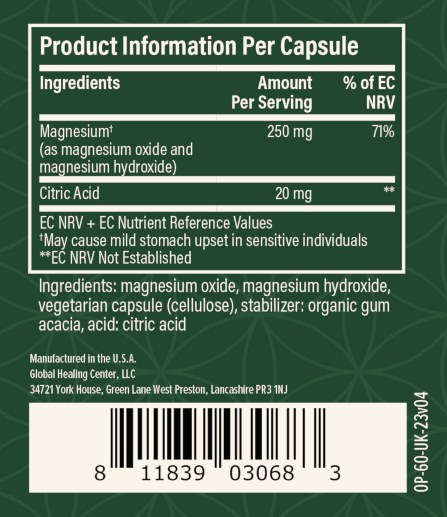 Global Healing | Oxy-Powder® | 120 capsules (30 servings)