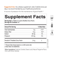 Thumbnail for EcoNugenics - PectaSol (Modified Citrus Pectin) 120 Chewable Tablets Tangerine Infusion
