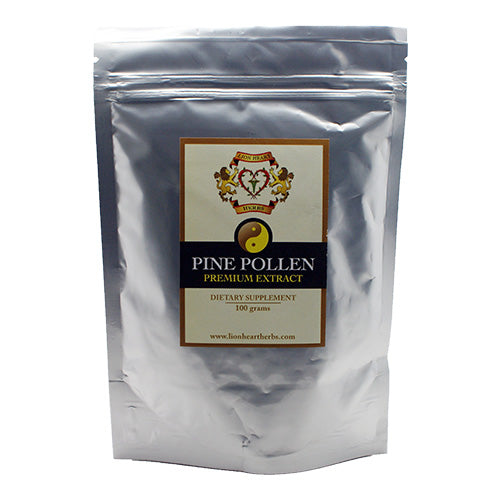 Pine Pollen Premium Extract Powder 100g (lion heart herbs)