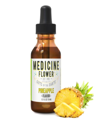 Medicine Flower Silver Line - Pineapple Flavor 1/2oz