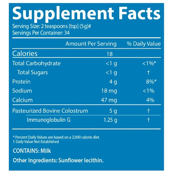 Sovereign Laboratories - Colostrum-LD® Liposomal Colostrum Powder (6oz/170g/34servings)