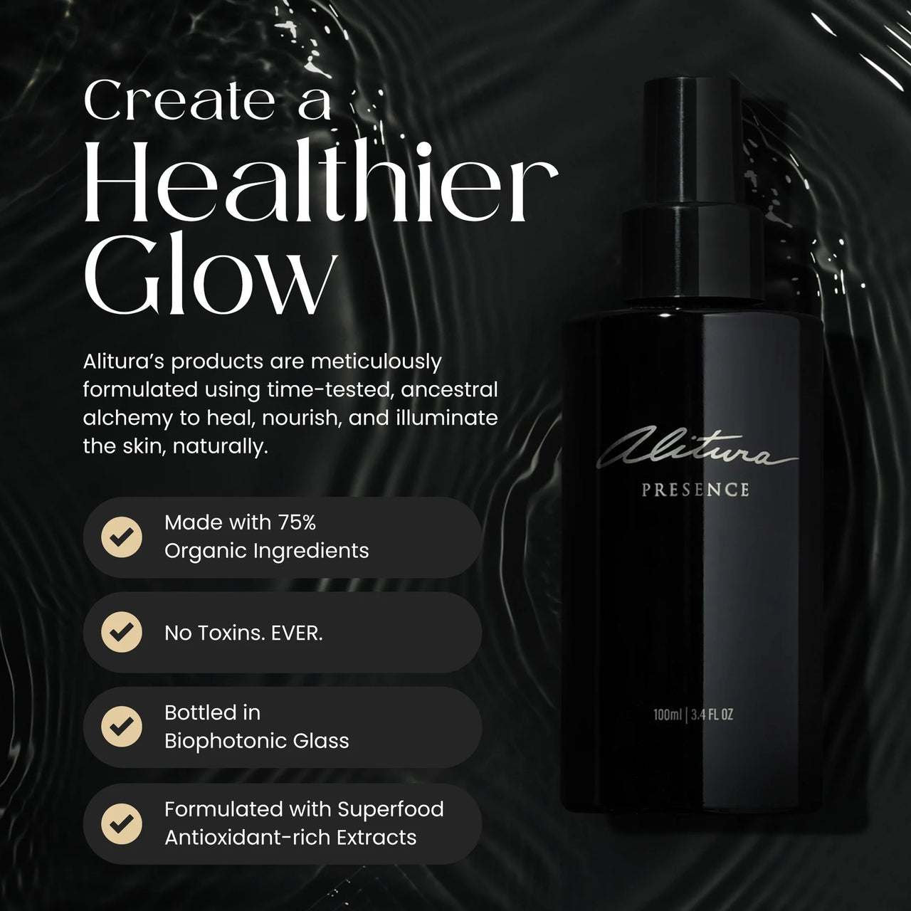 Alitura - Presence - Eau de Parfum | Luxury Unisex Fragrance (100ml)
