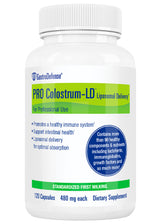 Thumbnail for Sovereign Laboratories - PRO Colostrum-LD® Capsules – Liposomal Delivery Bovine Colostrum (120caps/480mg/60servings)