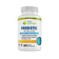 Thumbnail for Feel Younger - Probiotic 40 Billion + Matrek 60caps