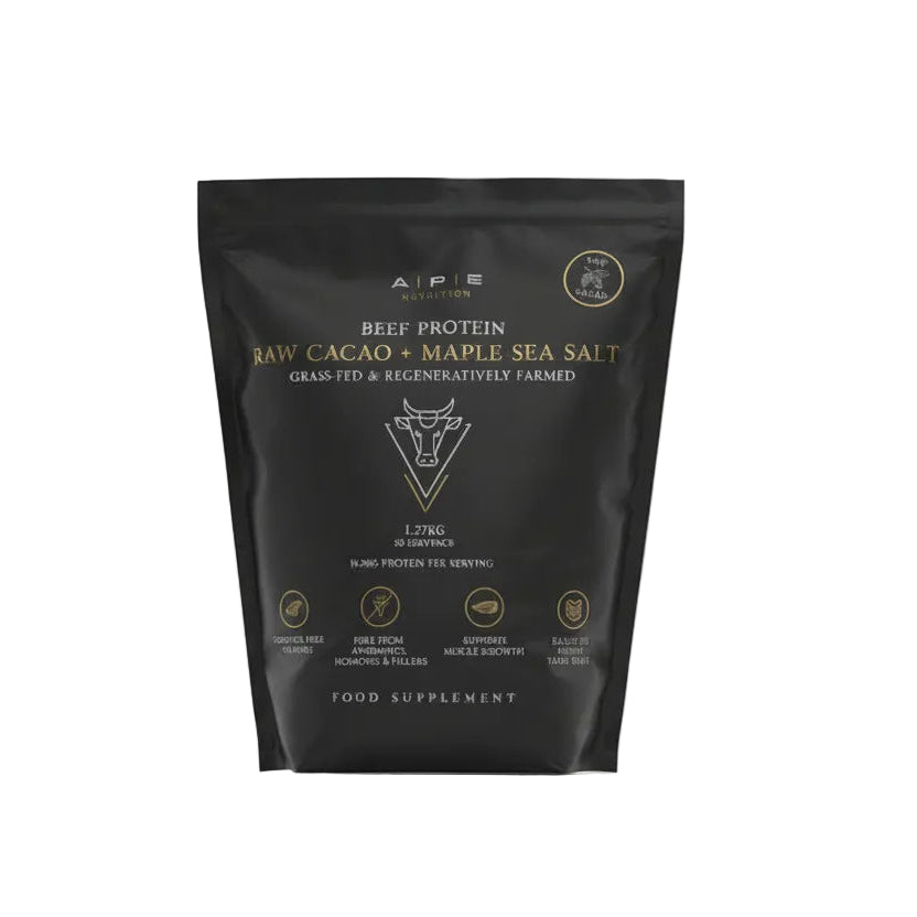 APE Nutrition - Grass-Fed Beef Protein, Raw Cacao & Maple Sea Salt (1.2kg)