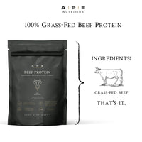 Thumbnail for APE Nutrition - Grass-Fed Beef Protein Powder | Unflavoured (1kg/50 Servings)