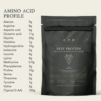 Thumbnail for APE Nutrition - Grass-Fed Beef Protein, Raw Cacao & Maple Sea Salt (1.2kg)