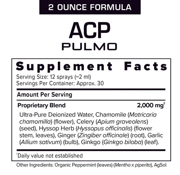 Results RNA - ACP Pulmo Extra Strength 2floz (60ml)