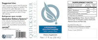 Thumbnail for Quicksilver Scientific Liposomal Glutathione (GSH) 50ml