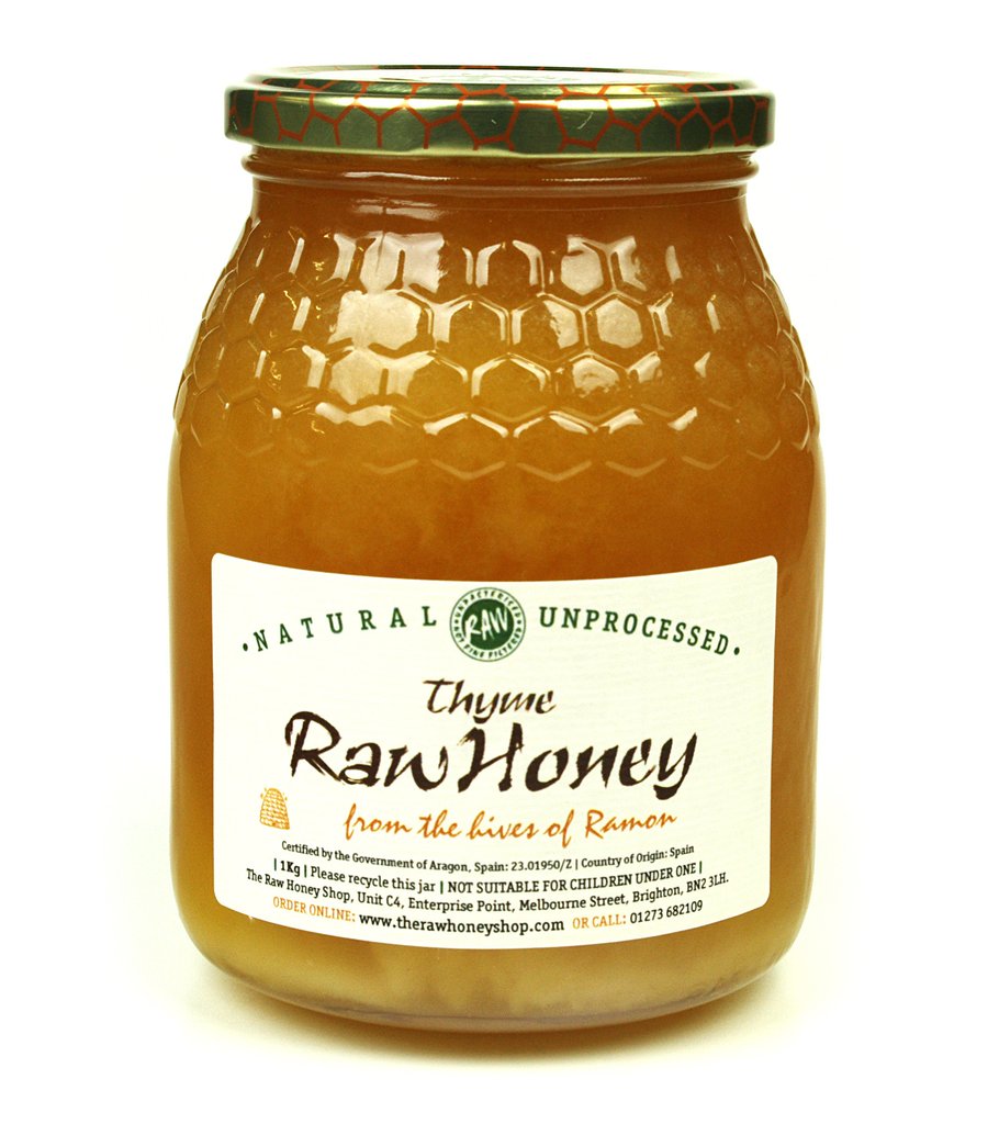 Antonio - Thyme Honey 970g (Raw, Organic, Runny)