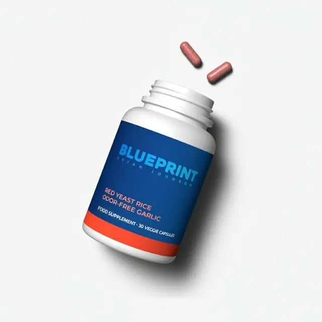 Blueprint | Red Yeast Rice + Odor-free Garlic (30 veg capsules)