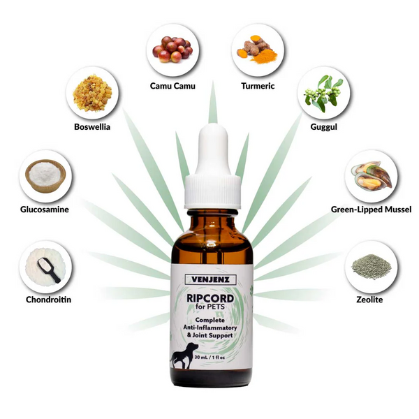 Venjenz - RIPCORD for Pets | Anti-Inflammatory & Joint Support