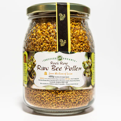 Luisa - Organic Rock Rose Bee Pollen - 480g (Dried, Raw, Organic)