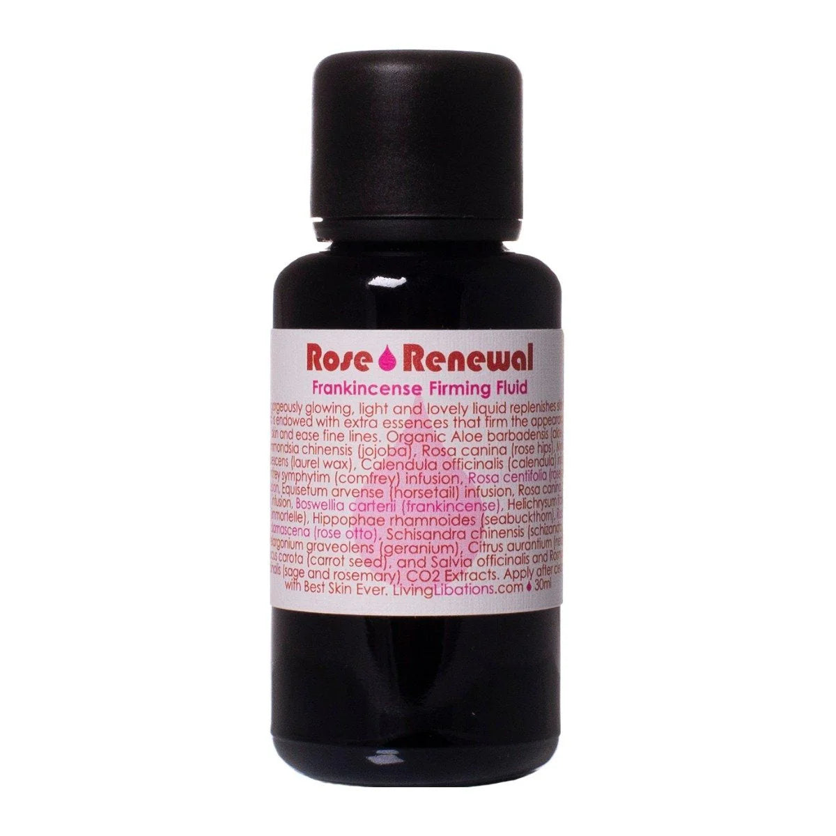 Living Libations - Rose Renewal Frankincense Firming Fluid (30ml)