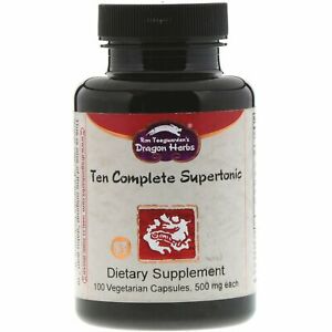 Dragon Herbs Ten Complete Supertonic 100 Capsules (500mg)