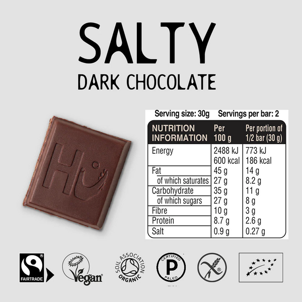 Hu Chocolate - Salty Dark Chocolate