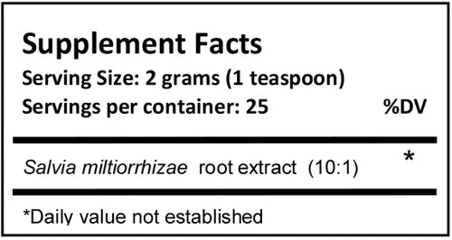Jing Herbs - Salvia Extract Powder (50g)