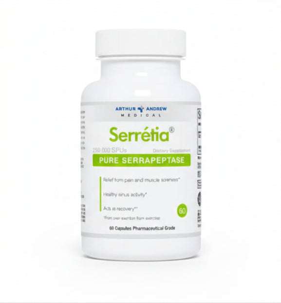 Arthur Andrew Medical - Serretia - 250,000 SPU (60 capsules)
