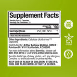 Thumbnail for Arthur Andrew Medical - Serretia - 250,000 SPU (90 capsules)