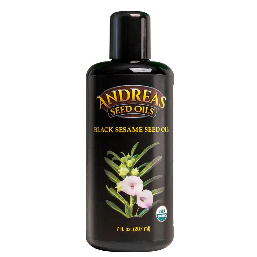 Andreas Seed Oils - Organic Black Sesame Seed Oil 207ml (7floz)